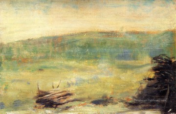paysage à saint ouen 1879 Peinture à l'huile